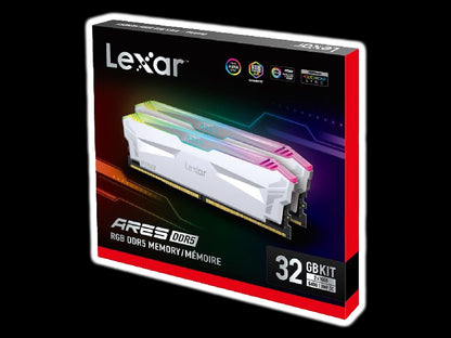 Lexar ARES RGB DDR5 32GB (2x16GB) 6000MHz CL30 - Qbuilds