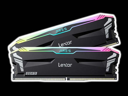 Lexar ARES RGB DDR5 32GB (2x16GB) 7200MHz CL34 - Qbuilds