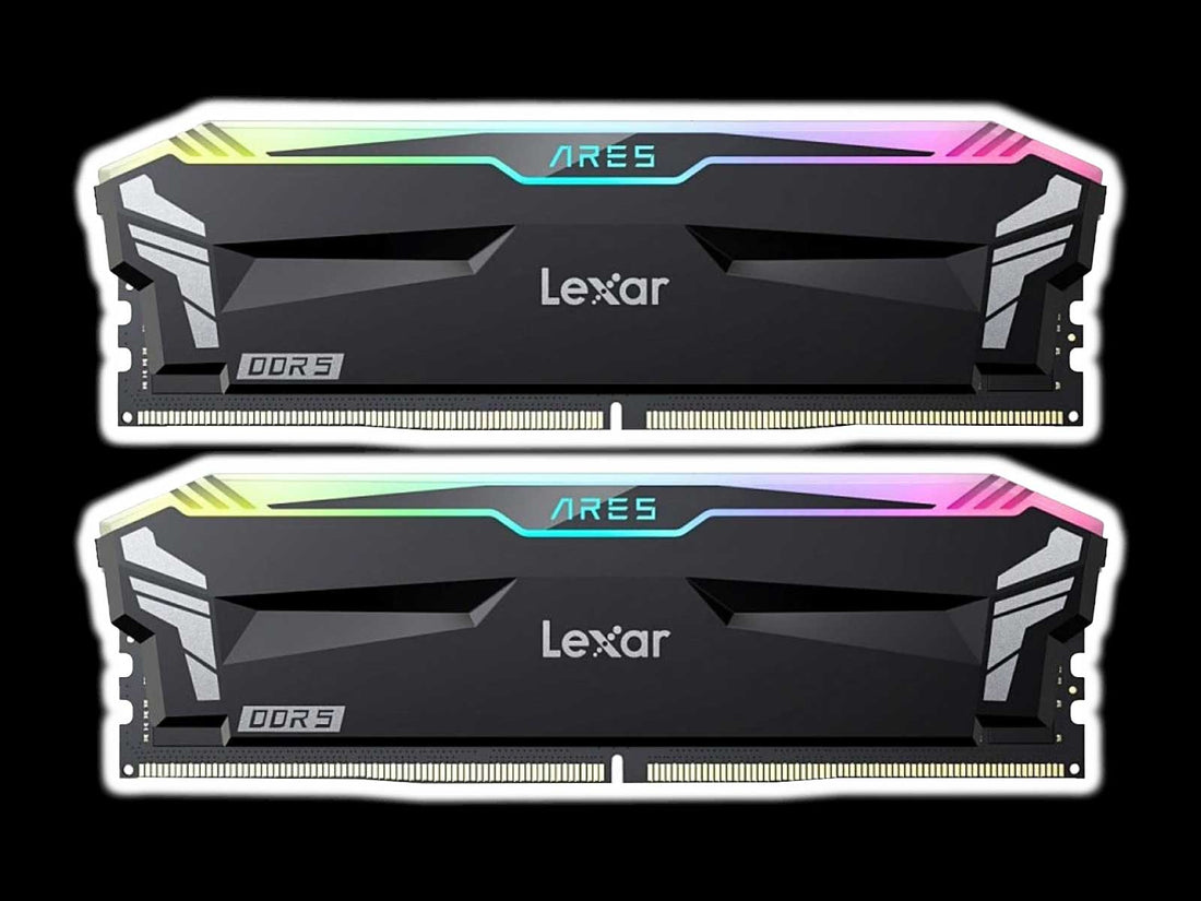 Lexar ARES RGB DDR5 32GB (2x16GB) 6400MHz CL32 - Qbuilds