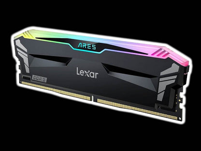 Lexar ARES RGB DDR5 32GB (2x16GB) 6400MHz CL32 - Qbuilds