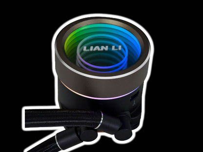 Lian Li Galahad II Trinity 360mm RGB WH - Qbuilds