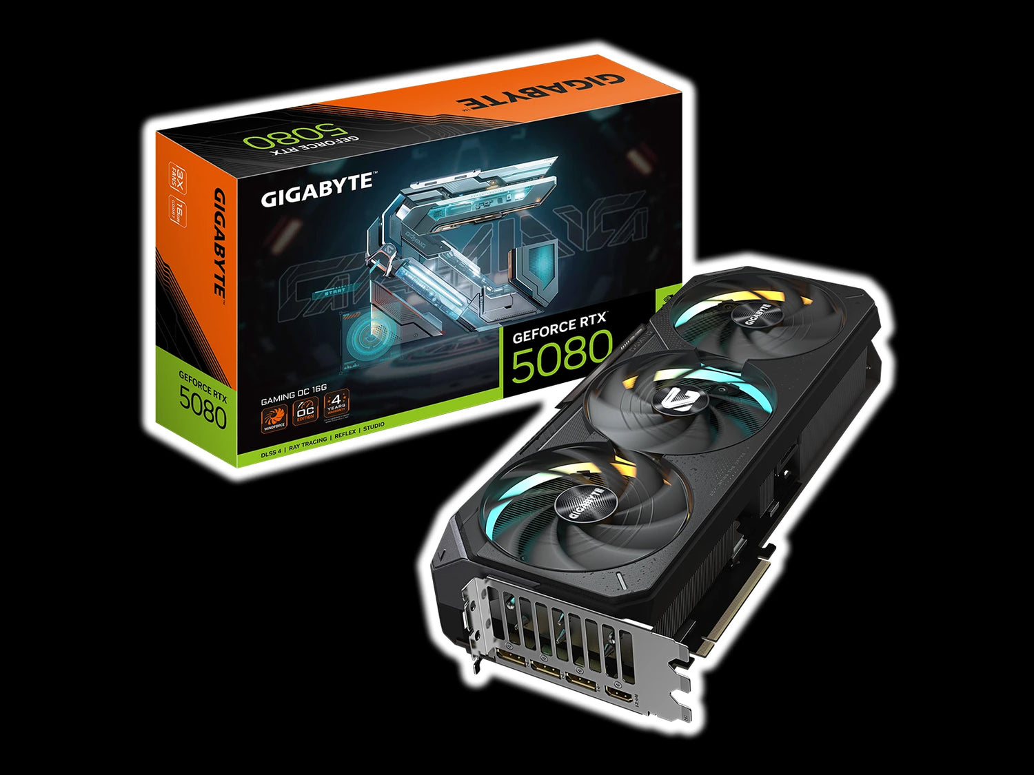 GIGABYTE GeForce RTX™ 5080 GAMING OC 16GB