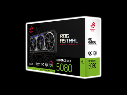 ROG Astral GeForce RTX™ 5080 16GB GDDR7 OC Edition