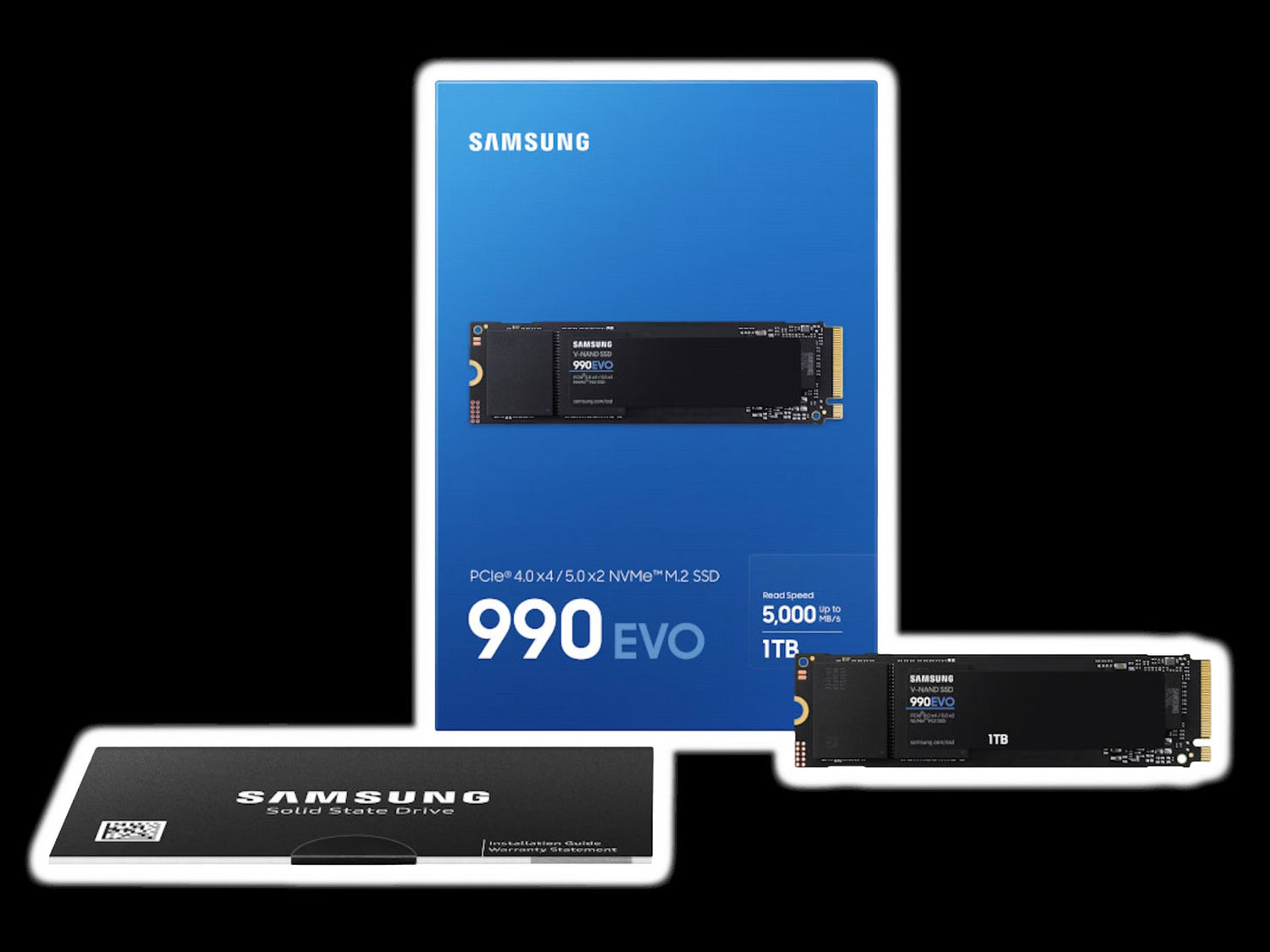 Samsung 990 EVO 2TB 5000MB/s Gen4 - Qbuilds