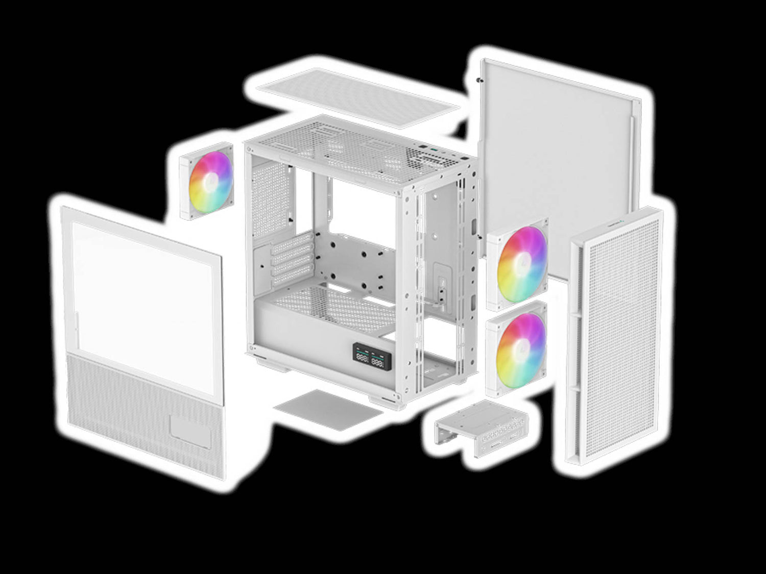 Deepcool CH360 Digital WH