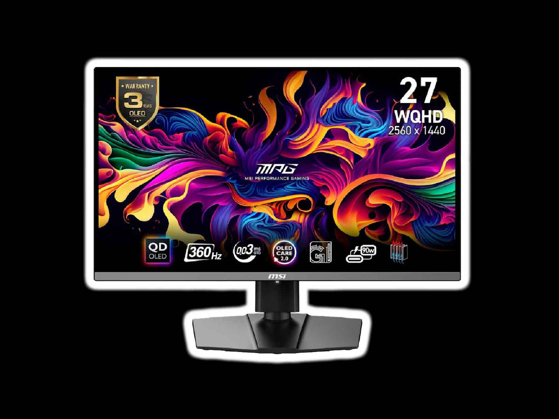 MSI 27&quot; MPG 271QRX QD-OLED E2 2560x1440 360Hz 0.03ms