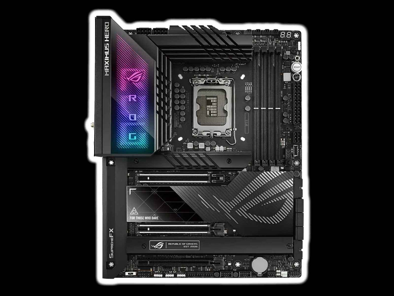 ASUS ROG MAXIMUS Z790 HERO LGA 1700 DDR5 - Qbuilds