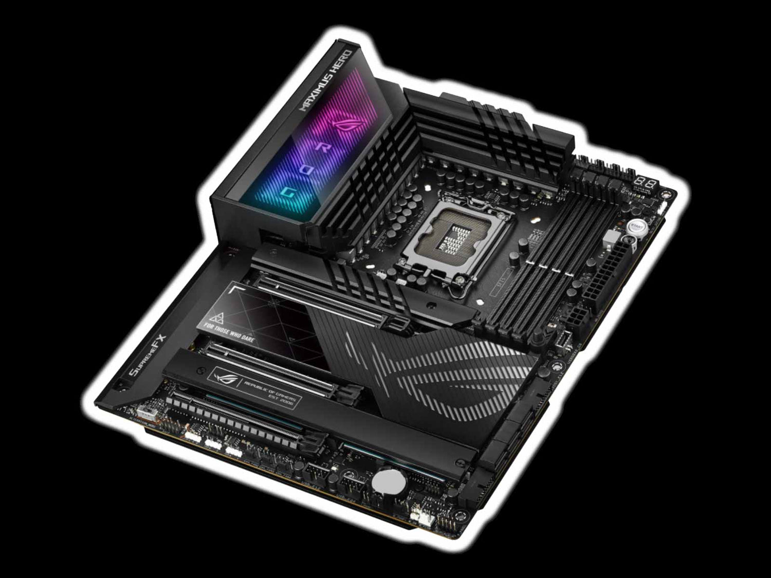 ASUS ROG MAXIMUS Z790 HERO LGA 1700 DDR5 - Qbuilds