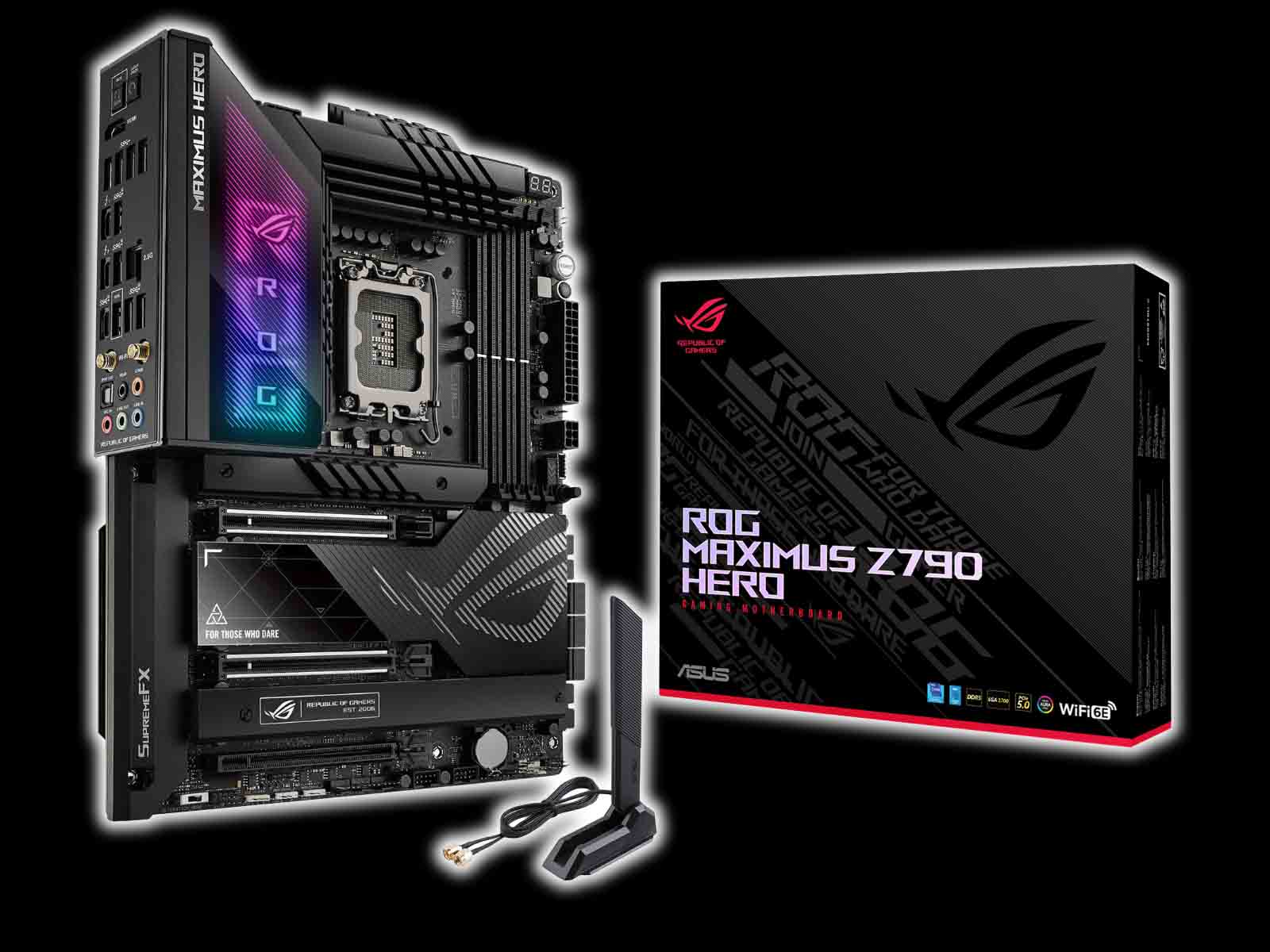 ASUS ROG MAXIMUS Z790 HERO LGA 1700 DDR5 - Qbuilds