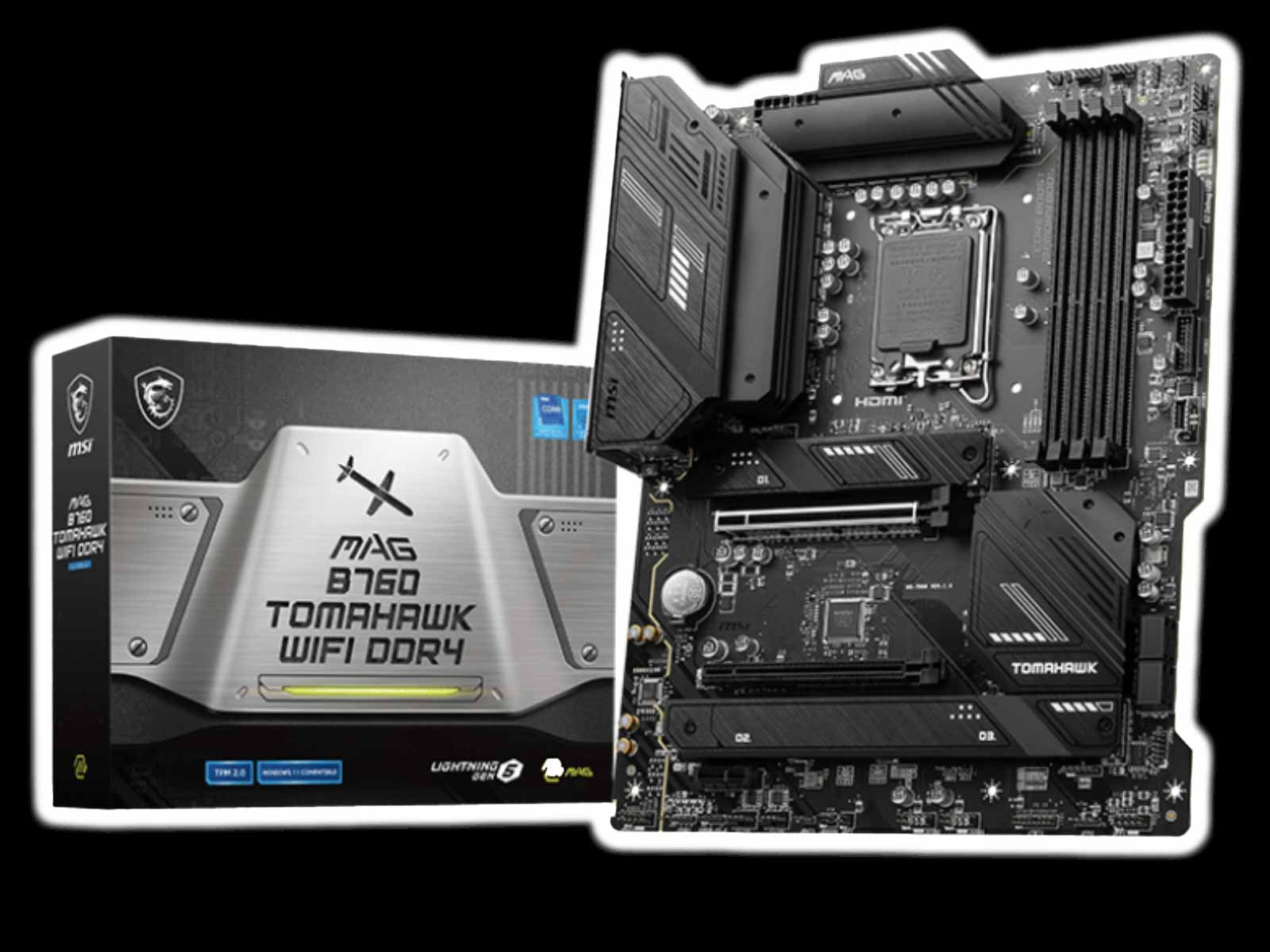 MSI MAG B760 TOMAHAWK WiFi LGA 1700 DDR4