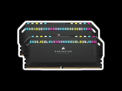 Corsair Dominator Platinum RGB DDR5 32GB (2x16GB) 6200MHz CL36 WH