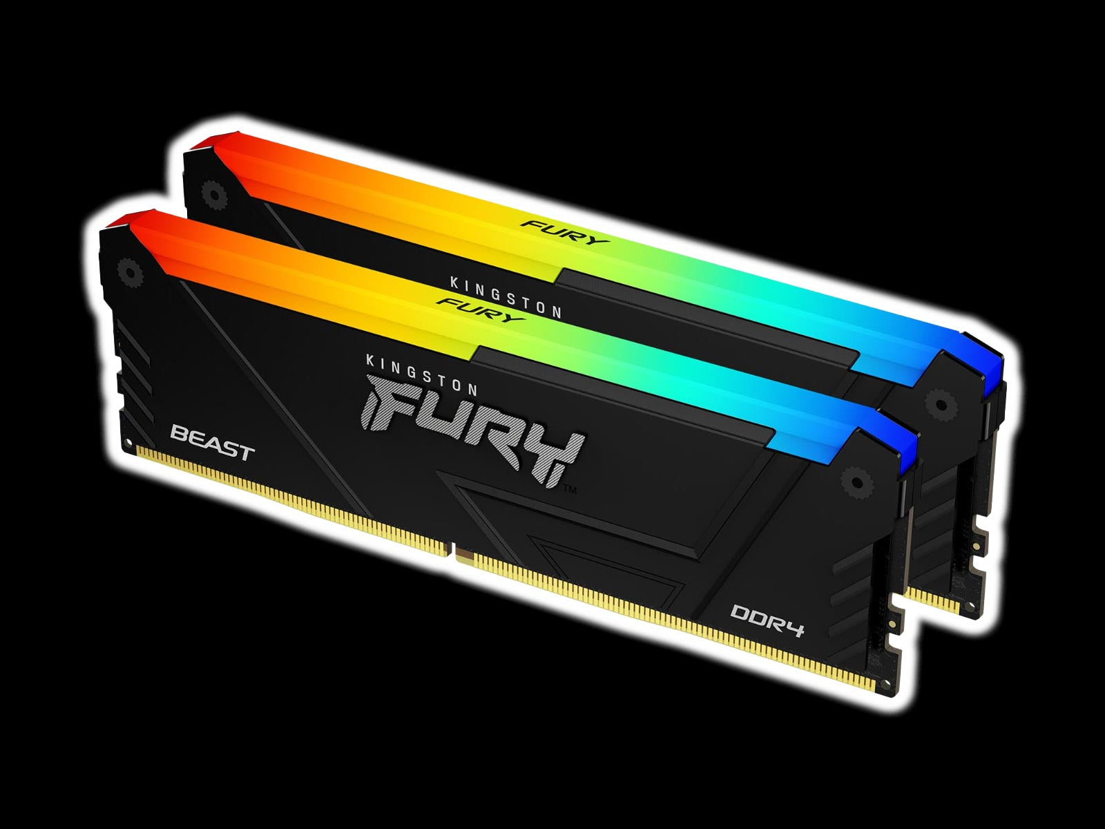 Kingston Fury Beast DDR4 RGB 32GB (2x16GB) 3600Mhz CL18