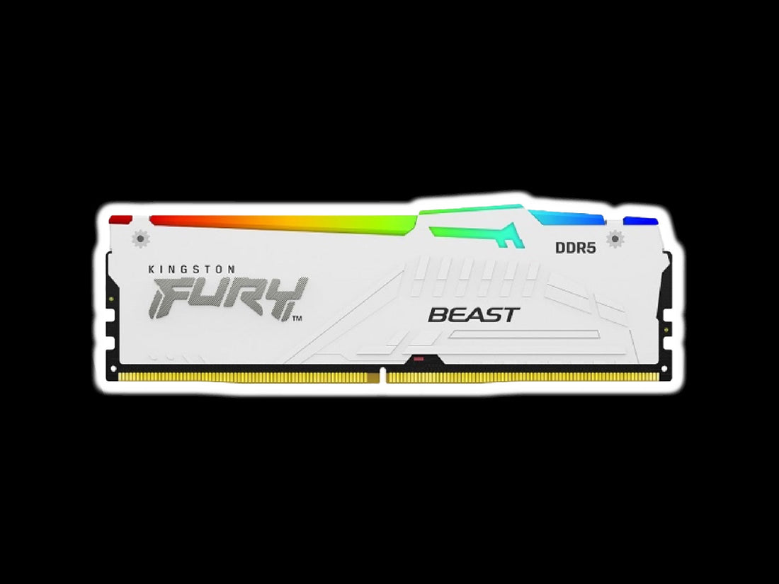 Kingston Fury Beast RGB DDR5 32GB (2x16GB) 6000MHz CL36 WH AMD EXPO