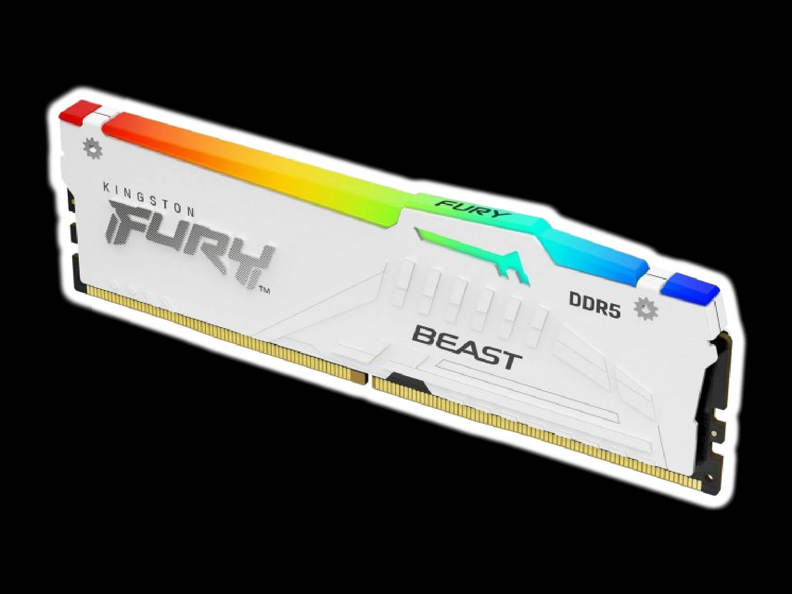 Kingston Fury Beast RGB DDR5 32GB (2x16GB) 6000MHz CL36 WH AMD EXPO