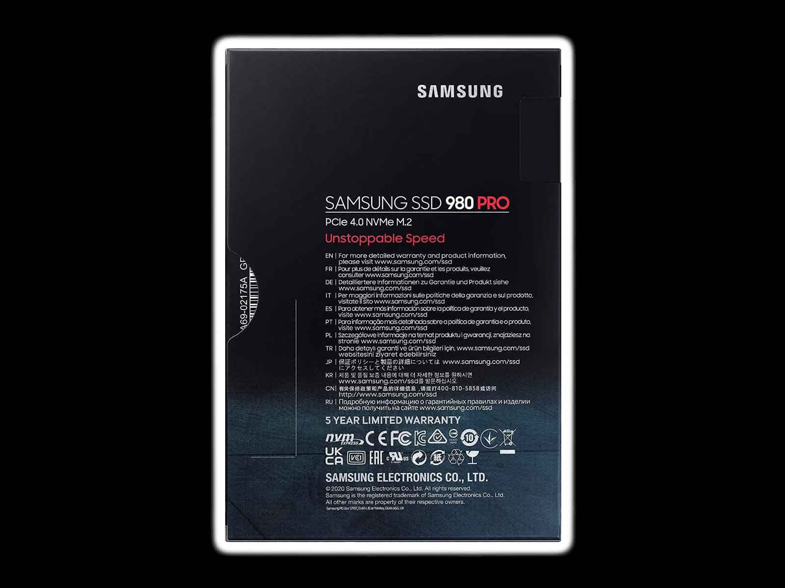 Samsung 980 PRO 1TB 7000MB/s Gen4