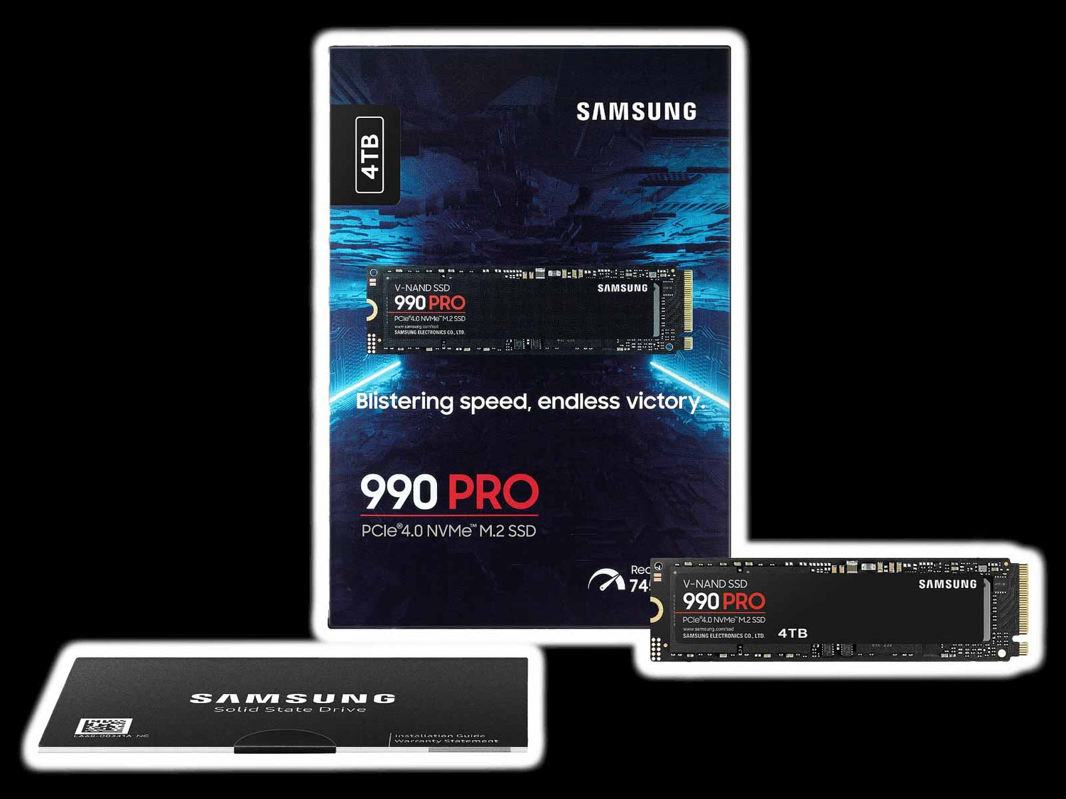 Samsung 990 PRO 4TB 7450MB/s Gen4