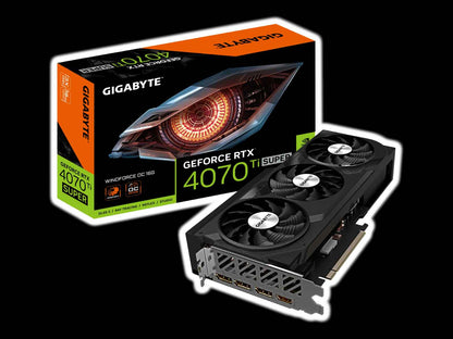 GIGABYTE GeForce RTX™ 4070 Ti SUPER WINDFORCE OC 16GB